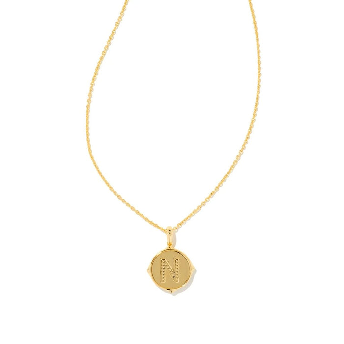Kendra Scott Genevieve Gold Short Pendant Necklace in Abalone – Specialty  Design Company