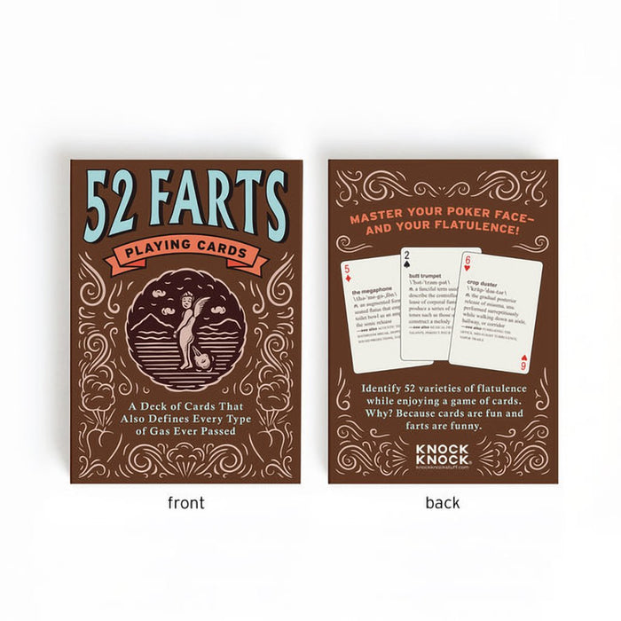 Knock Knock : 52 Farts Playing Cards Deck - Knock Knock : 52 Farts Playing Cards Deck