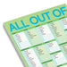Knock Knock : All Out Of® Pad with Magnet (Pastel Version) -