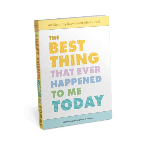 Knock Knock : Best Thing That Ever Happened to Me Today Journal -