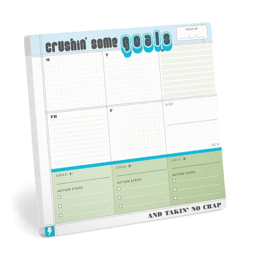 Knock Knock : Crush Some Goals Sticky Paper Mousepad -