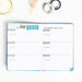 Knock Knock : Crush Those Goals Undated Planner & Weekly Agenda Notebook -
