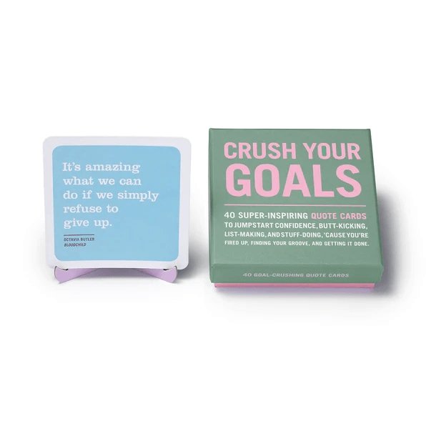 Knock Knock : Crush Your Goals Cards Inner-Truth® Deck -
