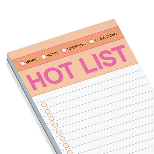 Knock Knock : Hot List Make-a-List Pad -