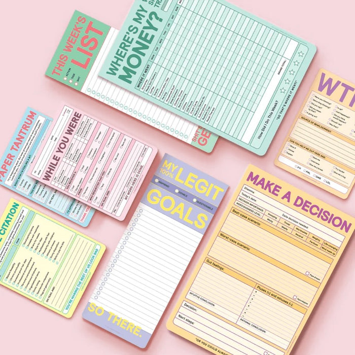 Knock Knock This Week Pad (Pastel Edition) : Knock Knock: : Office  Products