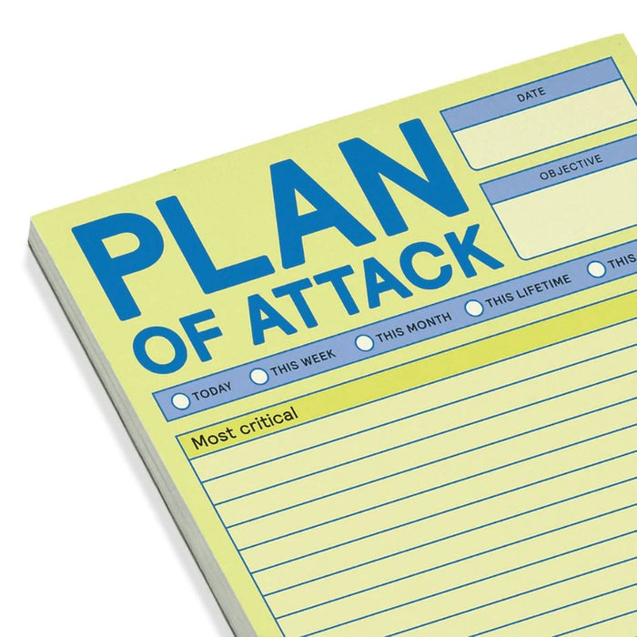 Knock Knock : Plan of Attack Pad -