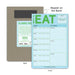 Knock Knock : What to Eat Pad with Magnet (Pastel Version) -