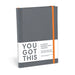 Knock Knock : You Got This Productivity Journal (Gray) -