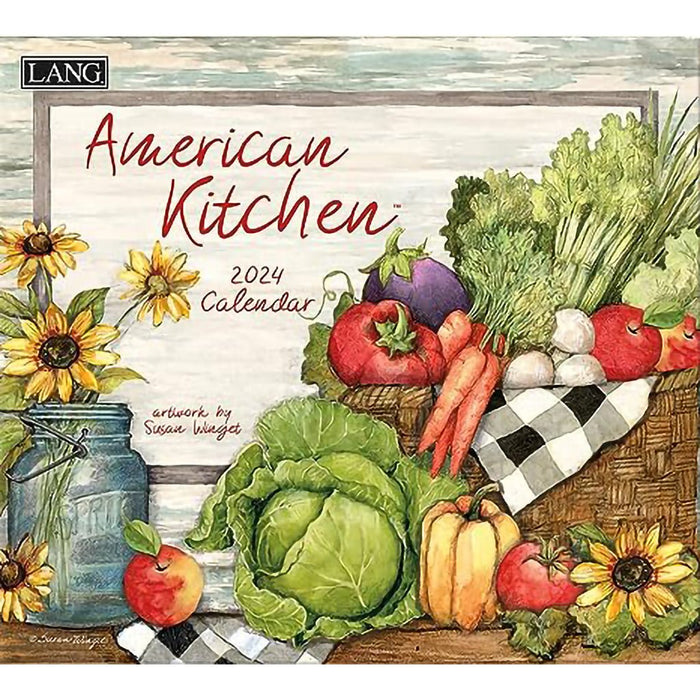 Lang : American Kitchen 2024 Wall Calendar - Lang : American Kitchen 2024 Wall Calendar