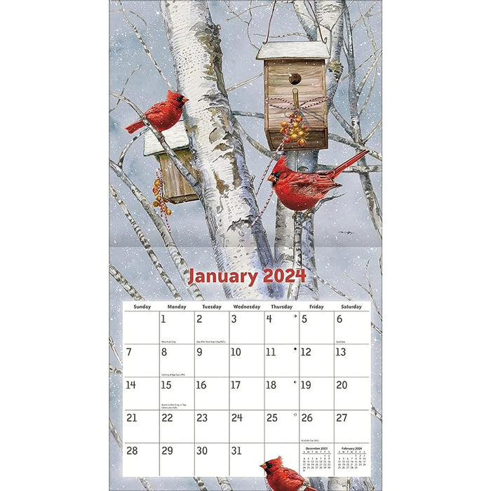 Lang : Birdhouses 2024 Wall Calendar - Lang : Birdhouses 2024 Wall Calendar