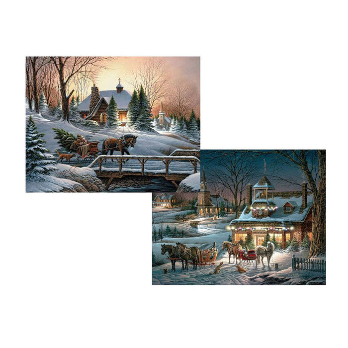 Lang : Evening Rehearsals 5.375 In X 6.875 In Assorted Boxed Christmas Cards - Lang : Evening Rehearsals 5.375 In X 6.875 In Assorted Boxed Christmas Cards - Annies Hallmark and Gretchens Hallmark, Sister Stores