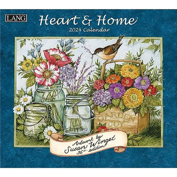 Lang : Heart and Home 2024 Wall Calendar - Lang : Heart and Home 2024 Wall Calendar