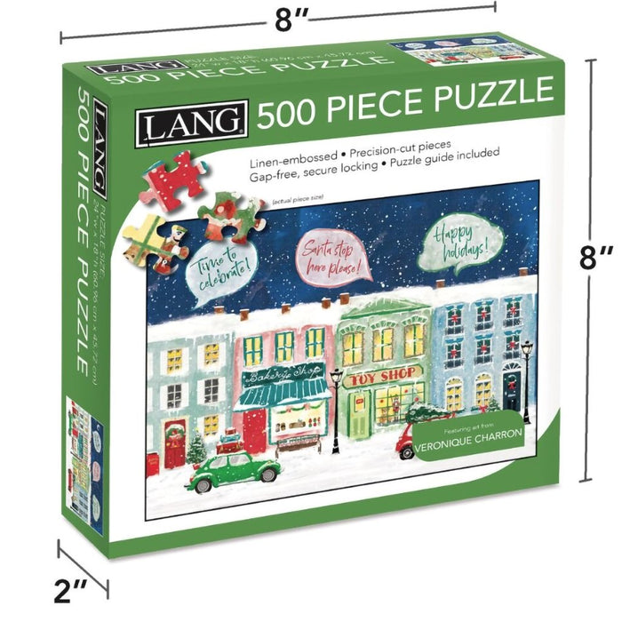 Lang : Hometown Holiday 500 Piece Puzzle - Lang : Hometown Holiday 500 Piece Puzzle