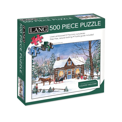 Lang : Magical Evening 500 Piece Jigsaw Puzzle - Lang : Magical Evening 500 Piece Jigsaw Puzzle - Annies Hallmark and Gretchens Hallmark, Sister Stores