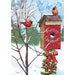Lang : Merry Birdhouse Petite Christmas Card - Lang : Merry Birdhouse Petite Christmas Card