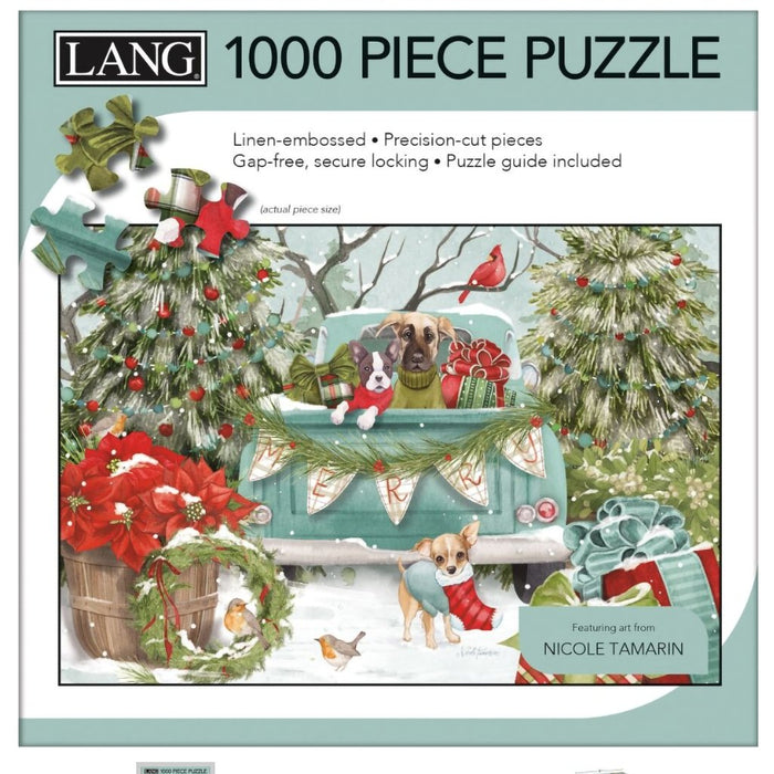 Lang : Merry Dogs 1000 Pc Puzzle - Lang : Merry Dogs 1000 Pc Puzzle