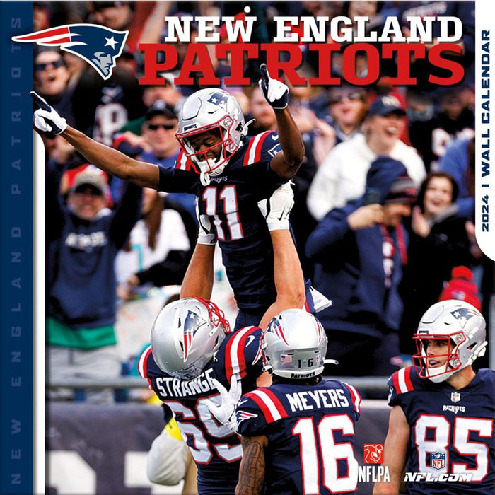 Lang : NFL New England Patriots 2024 Wall Calendar - Lang : NFL New England Patriots 2024 Wall Calendar