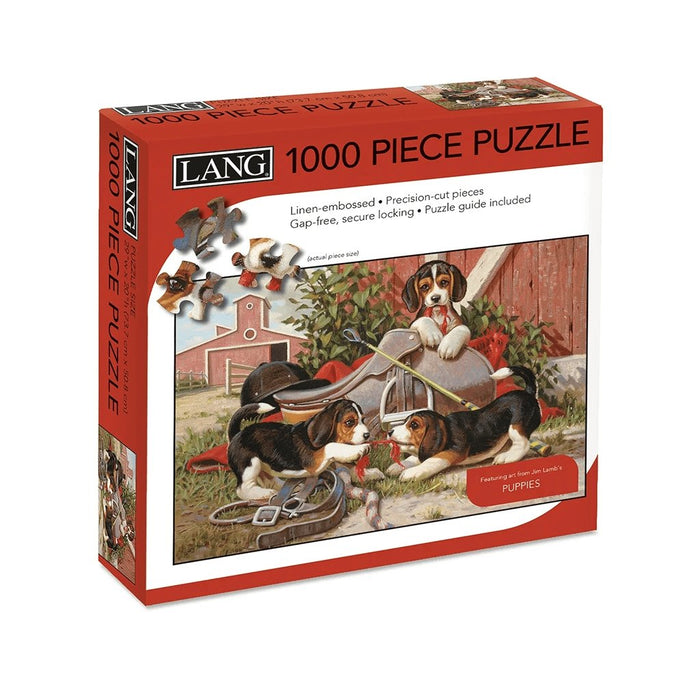 Lang : Saddling Up 1000 Piece Jigsaw Puzzle -