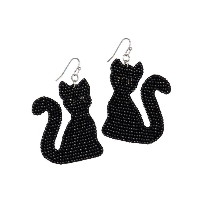 Laura Janelle : Halloween Cat Earrings - Laura Janelle : Halloween Cat Earrings