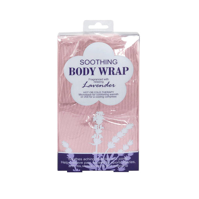 Lavender Scented Body Wrap - Pink, Grey -