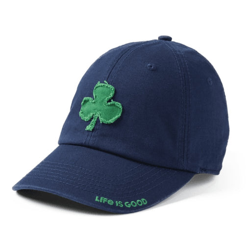 Life Is Good : Applique Shamrock Tattered Chill Cap - Life Is Good : Applique Shamrock Tattered Chill Cap - Annies Hallmark and Gretchens Hallmark, Sister Stores