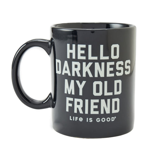 Life Is Good : Hello Darkness My Old Friend Jake's Mug - Life Is Good : Hello Darkness My Old Friend Jake's Mug