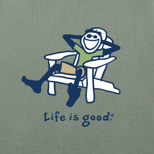 Life Is Good : Men's Adirondack Jake Crusher Tee - Life Is Good : Men's Adirondack Jake Crusher Tee