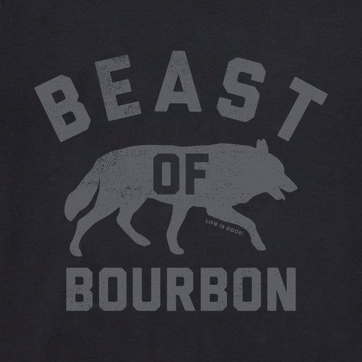 Life Is Good : Men's Beast of Bourbon Crusher Tee - Life Is Good : Men's Beast of Bourbon Crusher Tee