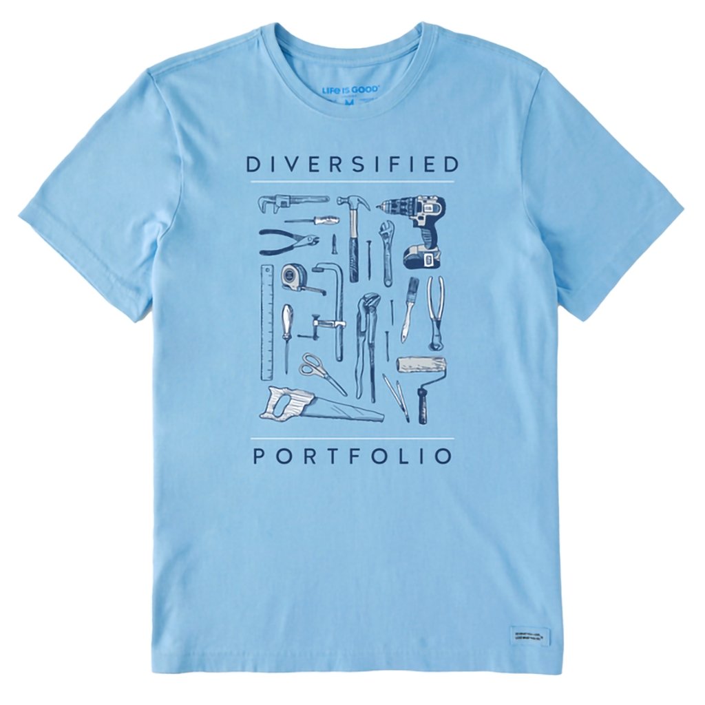 Men's Diversified Portfolio Fishing Long Sleeve Crusher T-Shirt