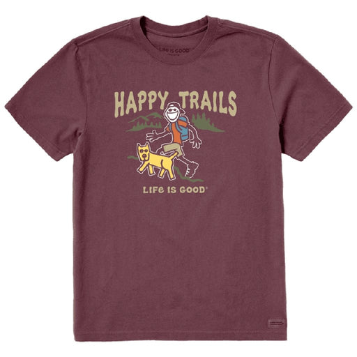Life Is Good : Men's Jake And Rocket Happy Trails Short Sleeve Tee -
