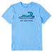 Life Is Good : Men's Just Add Water Pontoon Boat Crusher Tee - Life Is Good : Men's Just Add Water Pontoon Boat Crusher Tee