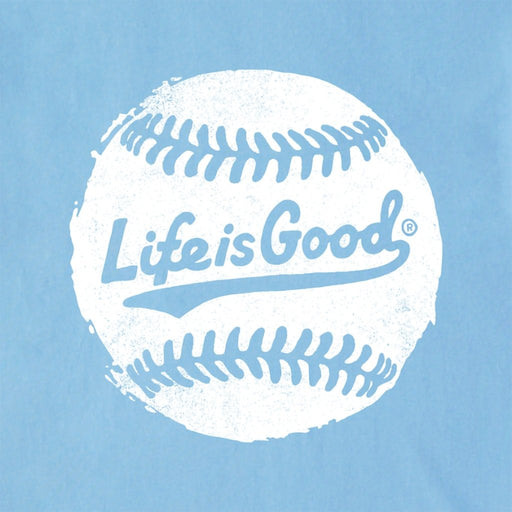 Life Is Good : Men's LIG Rustic Baseball Crusher Tee - Life Is Good : Men's LIG Rustic Baseball Crusher Tee