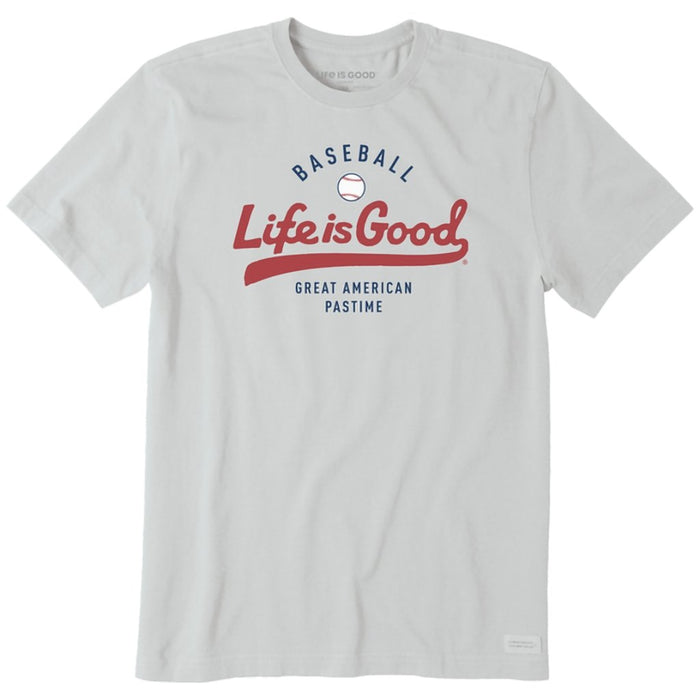 Life Is Good : Men's LIG Script American Pastime Short Sleeve Tee - Life Is Good : Men's LIG Script American Pastime Short Sleeve Tee