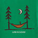 Life Is Good : Men's Peace Out Crusher Tee -