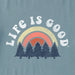 Life Is Good : Men's Rainbow Forest Short Sleeve Tee - Life Is Good : Men's Rainbow Forest Short Sleeve Tee
