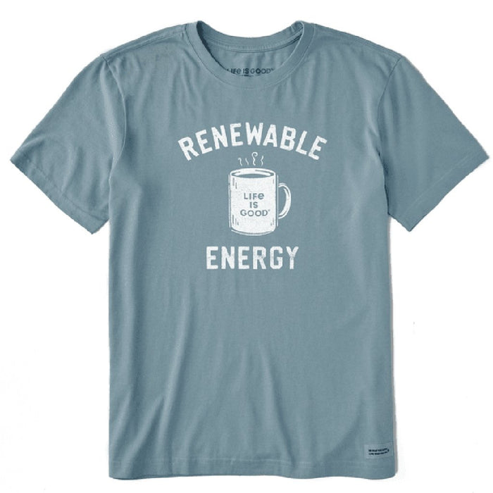 Life Is Good : Men's Renewable Energy Mug Short Sleeve Tee -
