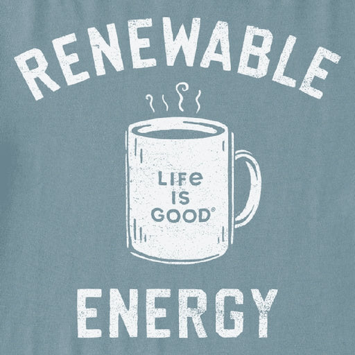 Life Is Good : Men's Renewable Energy Mug Short Sleeve Tee -