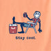 Life Is Good : Men's Stay Cool Crusher-LITE Tee - Life Is Good : Men's Stay Cool Crusher-LITE Tee