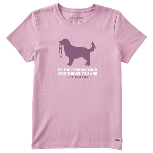 Life Is Good : Women's Be The Person Retriever Short Sleeve Tee - Life Is Good : Women's Be The Person Retriever Short Sleeve Tee