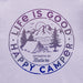 Life Is Good : Women's Happy Camper Retro Crusher-Lite Tee -