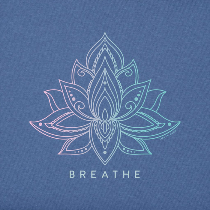 Life Is Good : Women's Lotus Breathe Crusher Vee - Life Is Good : Women's Lotus Breathe Crusher Vee