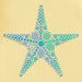 Life Is Good : Women's Primal Starfish Crusher Tee - Life Is Good : Women's Primal Starfish Crusher Tee