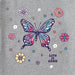 Life Is Good : Women's Tie Dye Retro Butterfly Flowers Crusher-LITE Vee - Life Is Good : Women's Tie Dye Retro Butterfly Flowers Crusher-LITE Vee