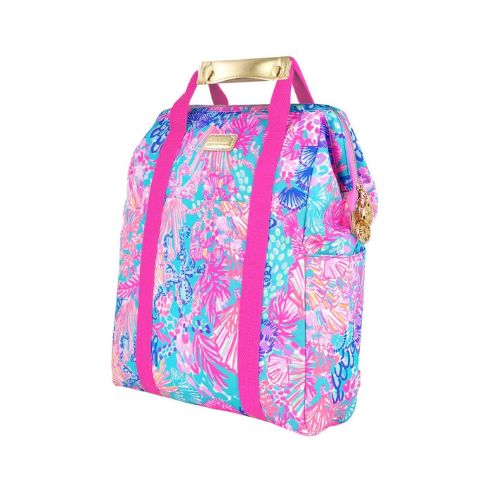 Lilly Pulitzer : Backpack Cooler - Splendor in the Sand - Lilly Pulitzer : Backpack Cooler - Splendor in the Sand