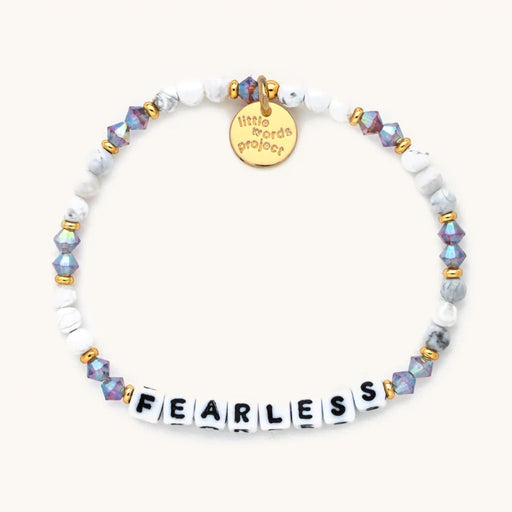 Little Words Project : Fearless- Creampuff Bracelet - Little Words Project : Fearless- Creampuff Bracelet