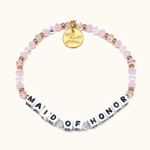 Little Words Project : Maid Of Honor Bracelet - Little Words Project : Maid Of Honor Bracelet