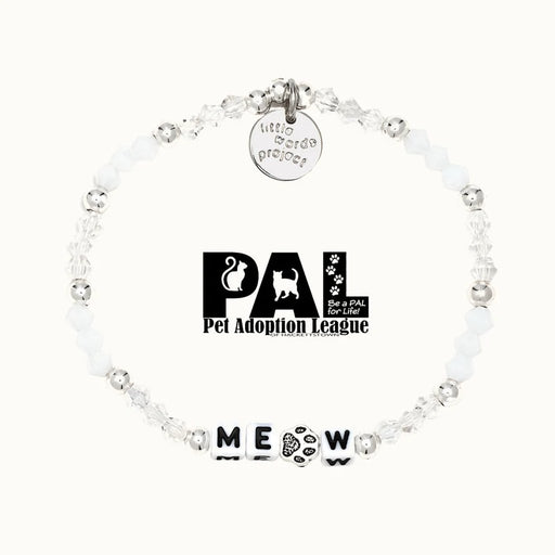 Little Words Project : Meow- Animal Rights Bracelet - Little Words Project : Meow- Animal Rights Bracelet