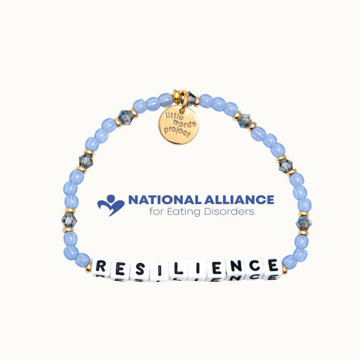 Little Words Project : Resilience- Eating Disorders Bracelet - Little Words Project : Resilience- Eating Disorders Bracelet