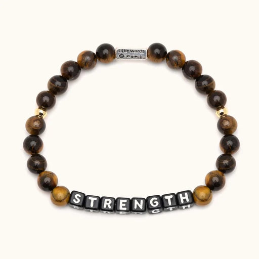 Little Words Project : Strength- Men's Bracelet - Little Words Project : Strength- Men's Bracelet