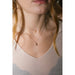 &Livy : Hyevibe Crystal Silk Slider Necklace in Gold Shade - &Livy : Hyevibe Crystal Silk Slider Necklace in Gold Shade